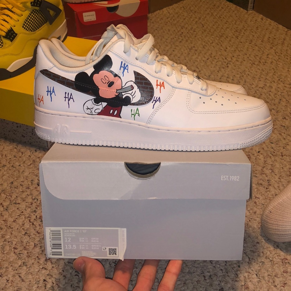 Nike Air Force 1 Customs, Size 12